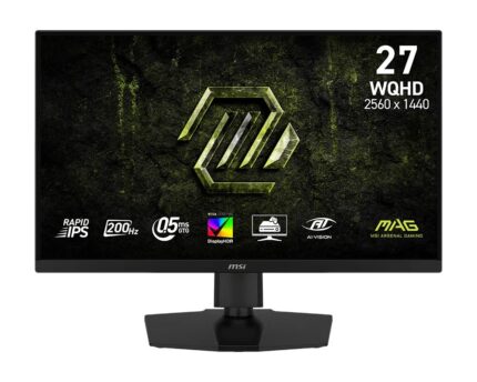MSI MAG 274QPF E20 IPS HDR Gaming Monitor 27" QHD 2560x1440 200Hz με Χρόνο Απόκρισης 0.5ms GTG