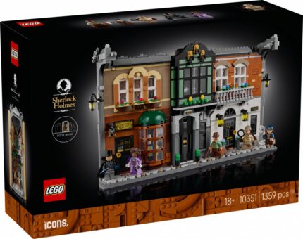 LEGO Icons Sherlock Holmes: Book Nook για 18+ Ετών 1359τμχ