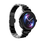 HiFuture Aura Stainless Steel Smartwatch with SIM and Heart Rate Monitor (Black)