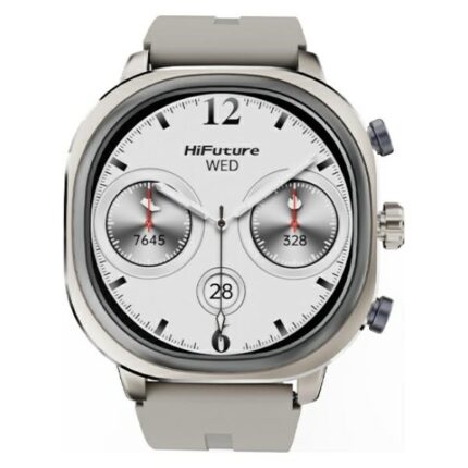 HiFuture AIX Lite Waterproof Smartwatch with Heart Rate Monitor (Champagne Gold)