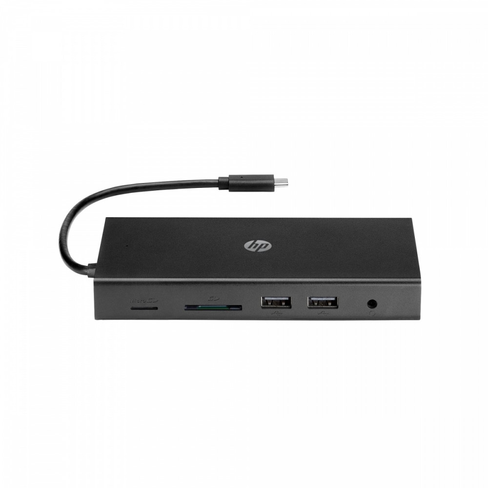 1017249_2113919.jpeg HP USB-C Docking Station with HDMI 4K PD Ethernet Black (1C1Y5AA) - Image 1