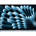 MacBook Air 13.6 cala: M5 10/10, 24GB, 1TB SSD, bez zasilacza - Błękitny