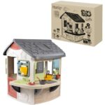 Smoby Πολυλειτουργικό Παιδικό Σπιτάκι Κήπου Cooking House με Κουζινάκι 144.5x110x127εκ.