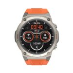HiFuture FutureGo Mix 2 Stainless Steel Smartwatch with Heart Rate Monitor (Orange)