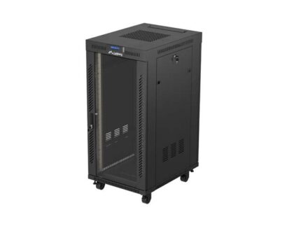 Lanberg Floor Rack Cabinet 19U Black FF01-6824-12BL