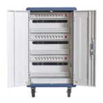 Techly Charging Station with 30 USB-A Output Ports White Blue - Image 6