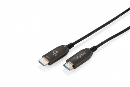 Digitus HDMI 2.1 Καλώδιο HDMI male - HDMI male 50m Μαύρο