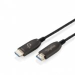 Digitus HDMI 2.1 Ultra High Speed 48Gbps 4K 120Hz HDR VRR Cable HDMI male - HDMI male 100m Μαύρο