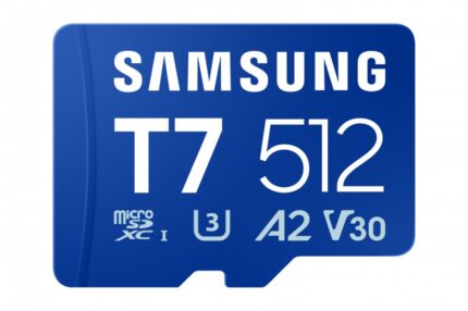 Samsung T7 512GB U3 V30 A2 UHS-I 170MB/s με αντάπτορα