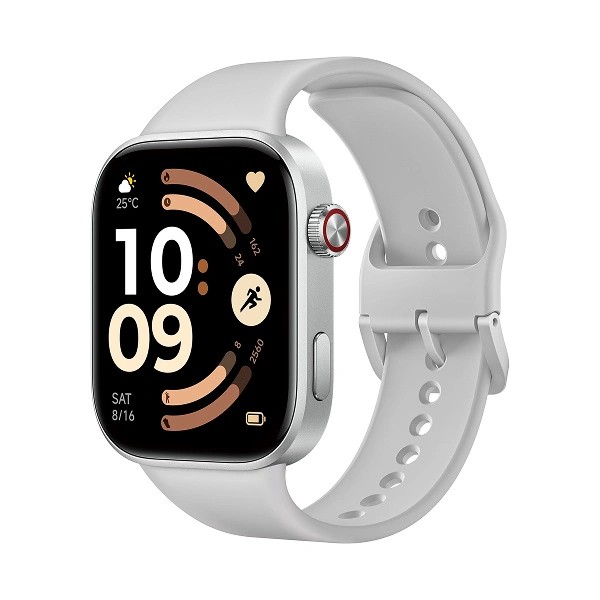 1022289_2139244.jpeg Xiaomi Redmi Watch 6 NFC Aluminium 46mm με Παλμογράφο (Silver Gray) - Image 1