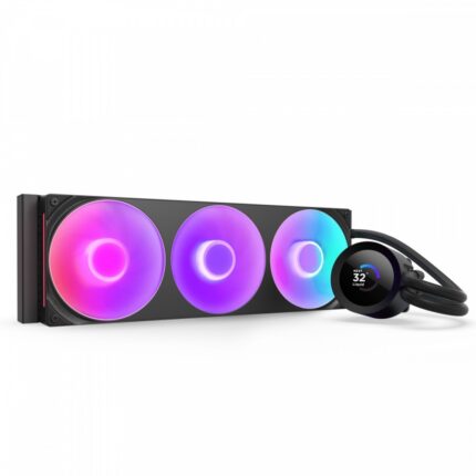 NZXT KRAKEN PLUS 360 NZXT v2 Water Cooling AIO CPU With 3 Fans 120mm And RGB Lighting