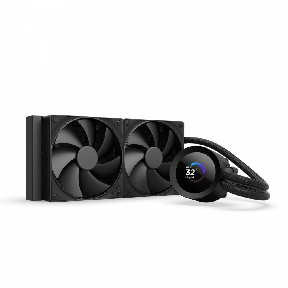 1023146_2122283.jpeg NZXT Kraken 240 v2 Water Cooling AIO CPU With 2 Fans 120mm - Image 1