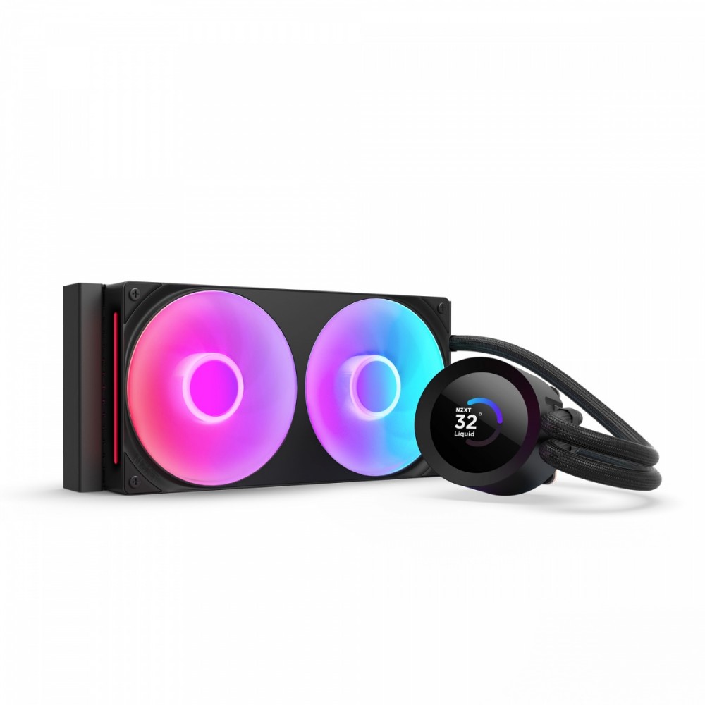 1023155_2123846.jpeg NZXT Kraken Plus 240 RGB v2 Water Cooling System AIO CPU With 2 Fans 120mm - Image 1