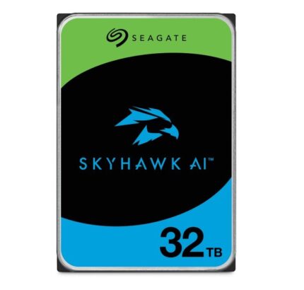 Seagate SkyHawk AI 32TB HDD Hard Drive 3.5" SATA III 7200rpm with 512MB Cache for Recorder ST32000VE000