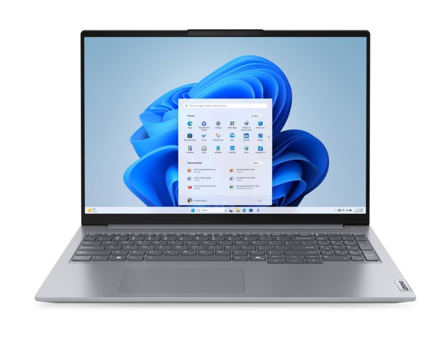 1024088_2123864.jpeg Lenovo ThinkBook 16 G7 ARP 16" FHD+ (Ryzen 5-7535HS/16GB/512GB SSD/No OS) (International English Keyboard) - Image 1