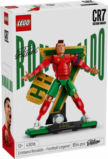 LEGO Editions Cristiano Ronaldo Soccer Highlights for Ages 12+ 854 Pieces