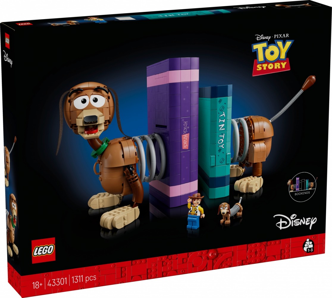 1024225_2126959.jpeg Klocki Disney 43301 Toy Story Cienki - podpórki pod książki - Image 1