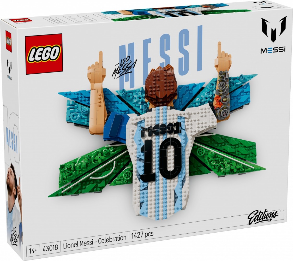 1024338_2135355.jpeg Klocki Editions 43018 Lionel Messi - cieszynka - Image 1