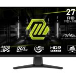 MSI MAG 272F IPS Gaming Monitor 27" FHD 1920x1080 200Hz with 0.5ms Response Time GTG
