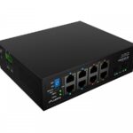 Lanberg ILGE-8P-2S-120 Unmanaged L2 PoE++ Switch with 8 Gigabit (1Gbps) Ethernet Ports and 2 SFP Ports