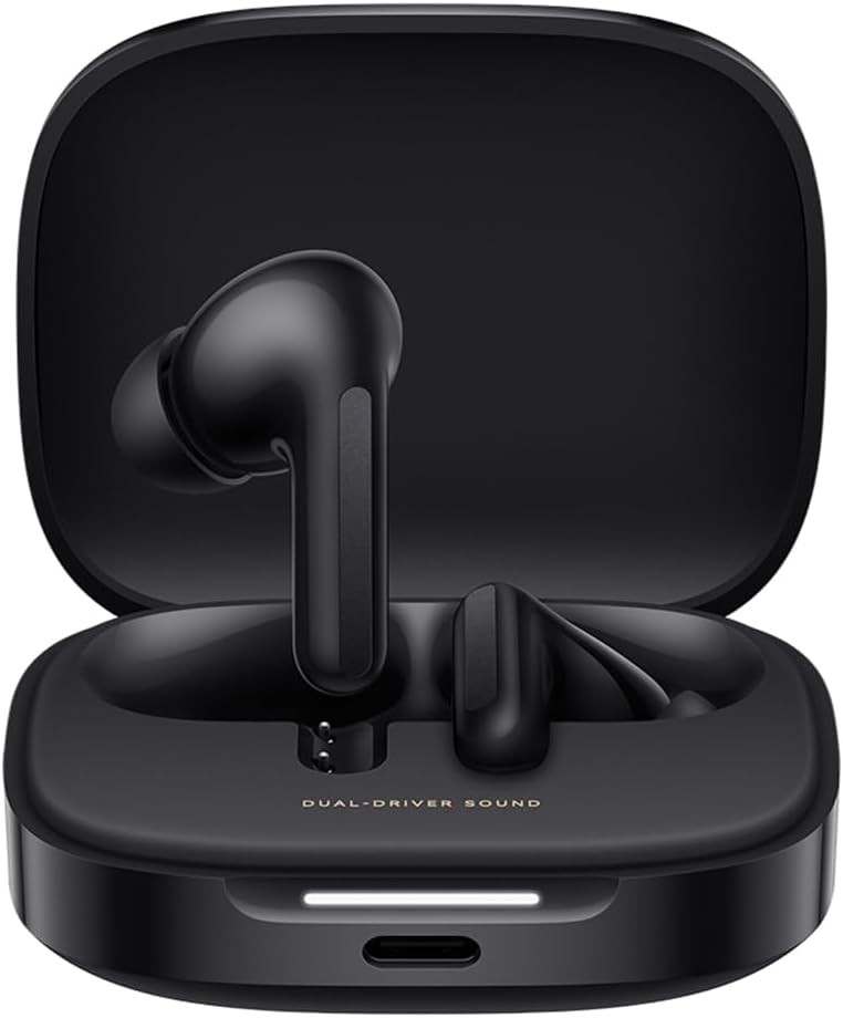 1025035_2125540.jpeg Xiaomi Buds 6 Bluetooth Handsfree Ακουστικά με Αντοχή στον Ιδρώτα και Θήκη Φόρτισης Graphite Black - Image 1