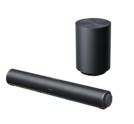 Xiaomi Desktop Ασύρματα Ηχεία Υπολογιστή 2.0 με RGB Φωτισμό και Bluetooth Ισχύος 10W Μαύρα