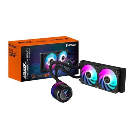 Gigabyte Aorus Waterforce X II 240 Water Cooling AIO CPU With 2 120mm Fans And ARGB Lighting