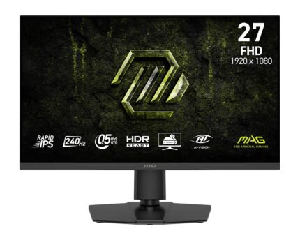 MSI MAG 272PF X24 IPS Gaming Monitor 27" FHD 1920x1080 240Hz με Χρόνο Απόκρισης 0.5ms GTG