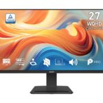 MSI PRO MP273Q E14 IPS HDR Monitor 27" QHD 2560x1440 144Hz with 4ms Response Time GTG