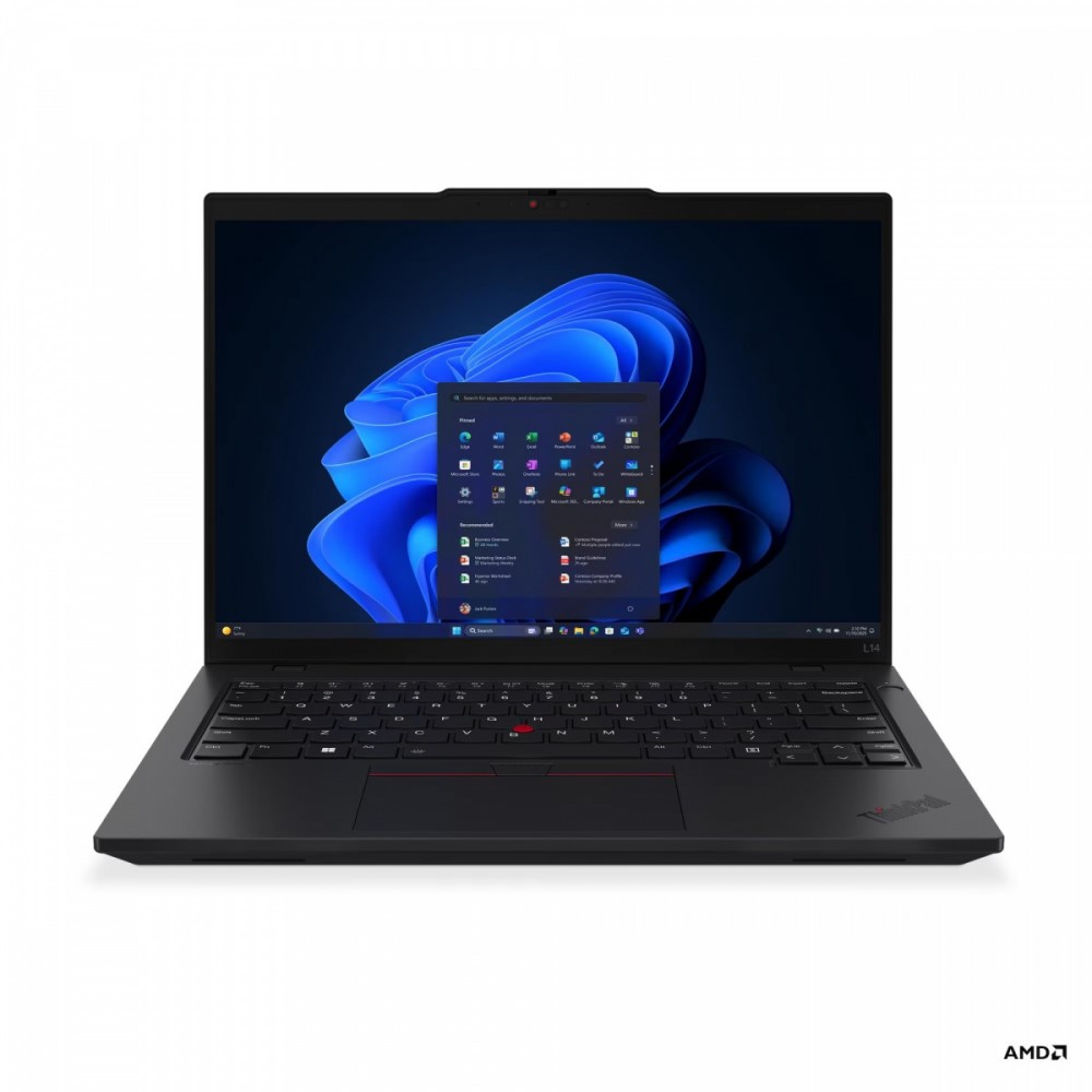 1027042_2142779.jpeg Laptop ThinkPad L14 AMD G6 21SE002RPB W11Pro 7 PRO 350/32GB/1TB/INT/14.0 WUXGA/1YR Premier WHB + 3YRS OS + Co2 Offset - Image 1