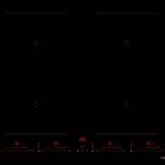 MPM Επαγωγική Εστία Αυτόνομη με Λειτουργία Κλειδώματος 59x52εκ.