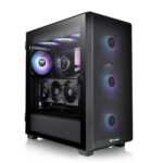 Thermaltake S250 TG ARGB Gaming Midi Tower Κουτί Υπολογιστή με Πλαϊνό Παράθυρο Μαύρο