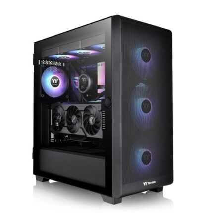 Thermaltake S250 TG ARGB Gaming Midi Tower Κουτί Υπολογιστή με Πλαϊνό Παράθυρο Μαύρο