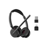 Epos Impact 500 MS UC Ασύρματα On Ear Multimedia Ακουστικά με μικρόφωνο και σύνδεση Bluetooth / USB-A / USB-C