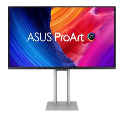 Asus ProArt PA27UCDMR QD-OLED HDR Gaming Monitor 26.5" 4K 3840x2160 240Hz με Χρόνο Απόκρισης 0.1ms GTG Ασημί