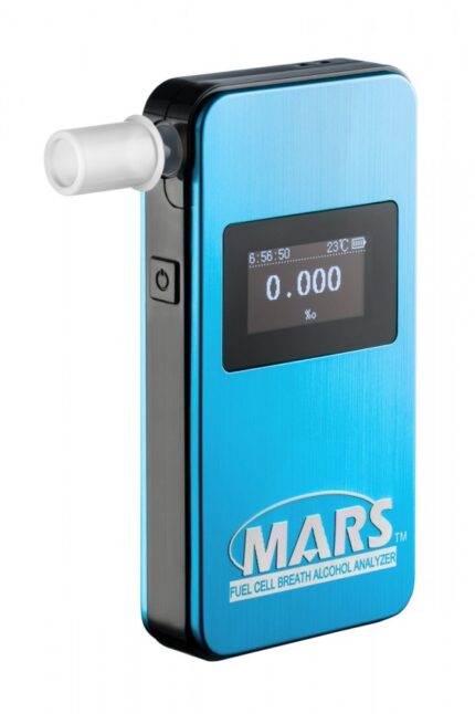 Alcovisor Mars BT Ψηφιακός Μετρητής Αλκοόλ Blue