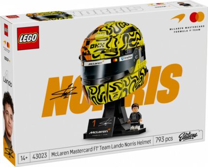 LEGO Building Blocks McLaren Mastercard F1 Team - Lando Norris Helmet for 14+ Years 793 Pieces
