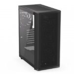 Endorfy Ventum 400 Air Gaming Midi Tower Κουτί Υπολογιστή με Πλαϊνό Παράθυρο Μαύρο