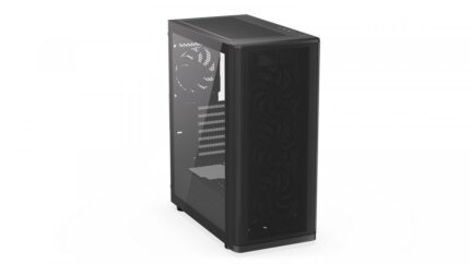 Endorfy Ventum 400 Air Gaming Midi Tower Κουτί Υπολογιστή με Πλαϊνό Παράθυρο Μαύρο