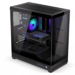 Endorfy Fishtank 6000 Flex Gaming Midi Tower Κουτί Υπολογιστή με Πλαϊνό Παράθυρο Μαύρο