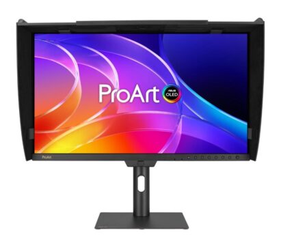 Asus Proart PA27USD QD-OLED HDR Monitor 26.5" 4K 3840x2160 240Hz με Χρόνο Απόκρισης 0.1ms GTG