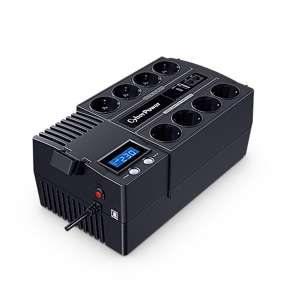 1028588_2135321.jpeg Zasilacz awaryjny BR1200ELCD 1200VA/720W Simulated Sinewave, AVR USB, LCD, 8 x Schuko - Image 1