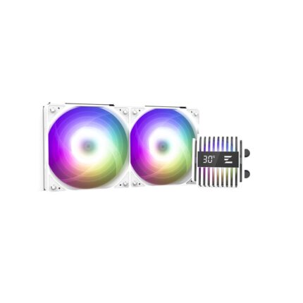 Zalman Alpha2 A24 Υδρόψυξη AIO CPU με 2 Ανεμιστήρες 120mm και ARGB Φωτισμό Λευκή