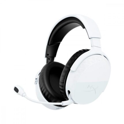 HyperX Cloud Stinger 3 PlayStation Ασύρματο Over Ear Gaming Headset με σύνδεση USB / Bluetooth Λευκό