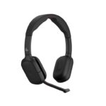 HP Poly Focus 625 Ασύρματα Bluetooth On Ear Ακουστικά με 25 ώρες Λειτουργίας Διάφανα