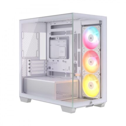 Corsair 2800X RS-R Gaming Micro Tower Κουτί Υπολογιστή με ARGB Φωτισμό Λευκό