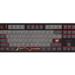 Fury Kanabo K6 Gaming Πληκτρολόγιο Tenkeyless με Magnetic διακόπτες και RGB φωτισμό (Αγγλικό US)