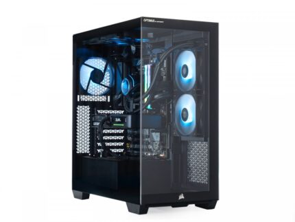 Optimus E--Sport GB650T-CM1 Gaming Desktop PC (Ryzen 7-7800X3D/16GB DDR5/1TB SSD/GeForce RTX 5060 Ti/W11 Home)