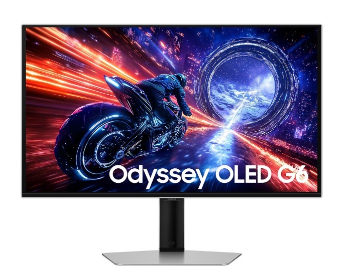 1031764_2154472.jpeg Monitor 27 cali Odyssey G6 OLED 2560x1440 QHD 16:9 2xHDMI 1xDP 2xUSB 3.0 1xUSB-C 0,03ms 500Hz HAS+PIV płaski 3Yd2d (LS27FG604SUXEN) - Image 1