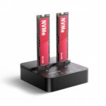 Axagon Docking Station για Σκληρούς Δίσκους SATA με σύνδεση USB-C / Thunderbolt / USB 3.2 (ADSA-M2C22L)